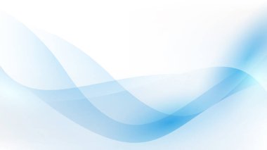 Soyut mavi dijital dinamik dalga arkaplanı. Fütürist yüksek teknoloji kavramı. İş ilanları, el ilanları ve sunumlar. Vektör illüstrasyonu