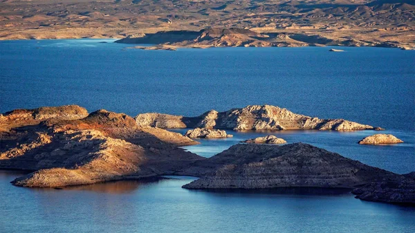 Lake Mead-szigetek - antenna — Stock Fotó