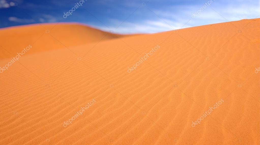 The Pink Sand Dunes at Coral Pink Sand Dunes State Park in Utah — Stock