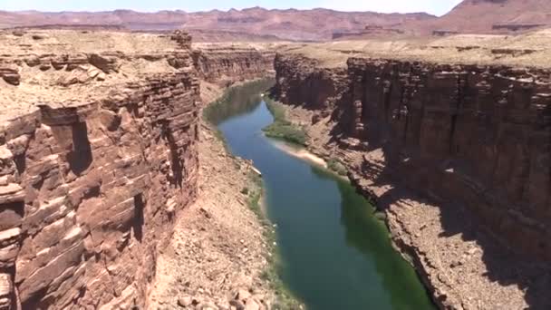 Marble Canyon e Rio Colorado — Vídeo de Stock