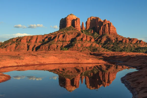 Domkyrkan rock reflektion — Stockfoto