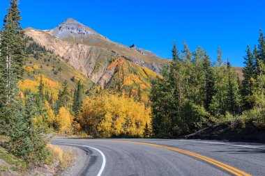 Güneybatı Colorado Dağı otoyol Güz