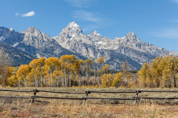 Teton Fall Landscape — Stock Photo, Image