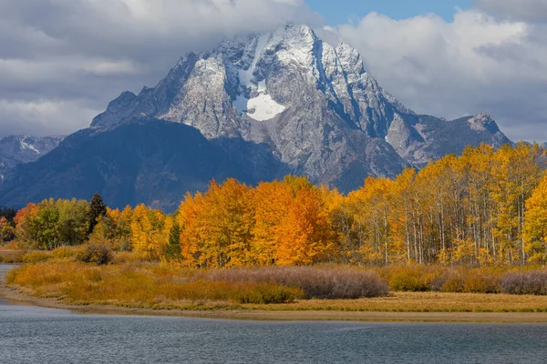 Paisaje Escénico Parque Nacional Grand Teton Wyoming Otoño —  Fotos de Stock