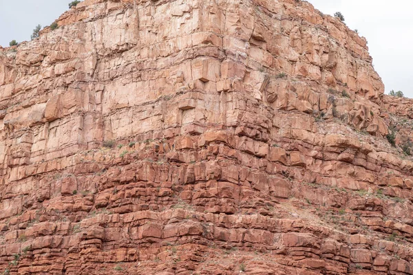 Scenic Autumn Landscape Verde River Canyon Arizona — Stock Photo, Image