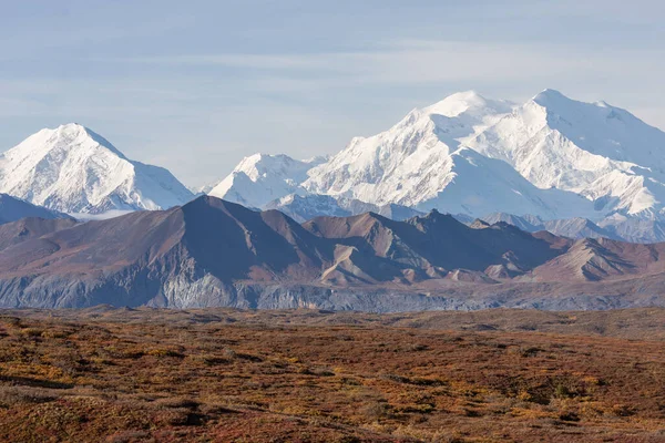 Scenic Landscape Denali National Park Alaska Autumn — Stock Photo, Image