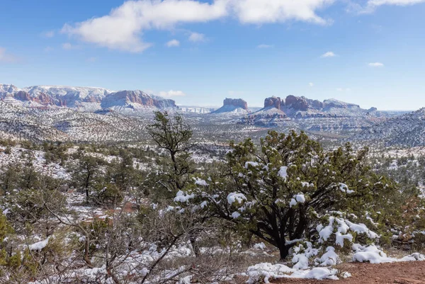 Paisaje Invernal Pintoresco Sedona Arizona —  Fotos de Stock