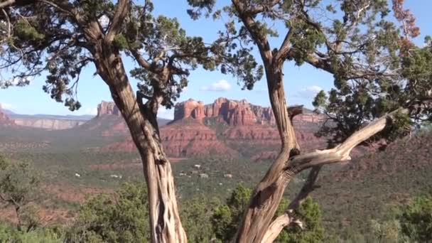 Scenic Sedona Arizona Landschap — Stockvideo