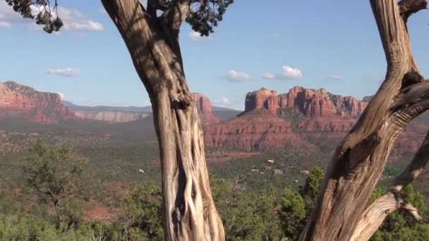 Scenic Sedona Arizona Landscape — Stock Video