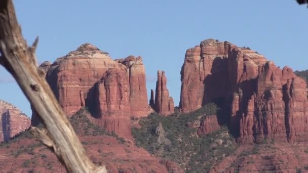 Scenic Sedona Arizona Landscape — Stock Video