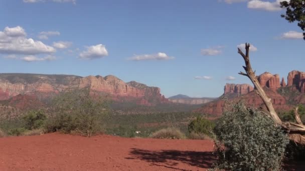 Scenic Sedona Arizona Landscape — Stock Video