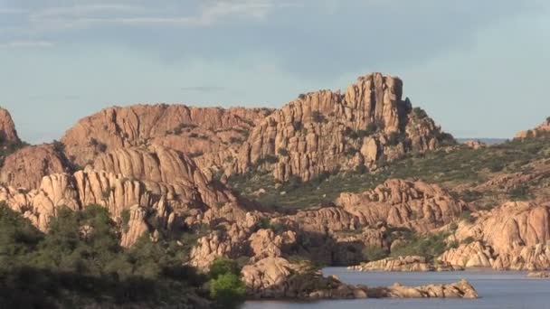 Арізона озеро Прескотт Уотсон — стокове відео