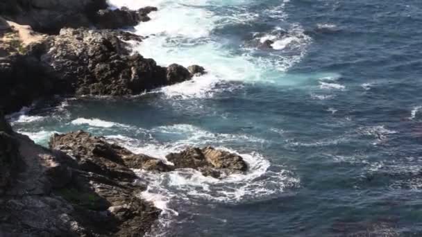 Big Sur Californië kust — Stockvideo