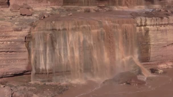 Arizona Grand Falls — Vídeo de Stock
