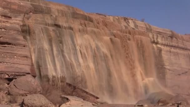 Arizona Grand Falls — Vídeo de stock