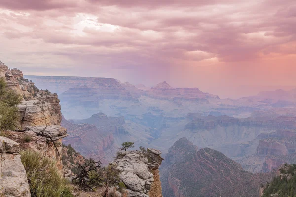 Coucher de soleil au Grand Canyon — Photo