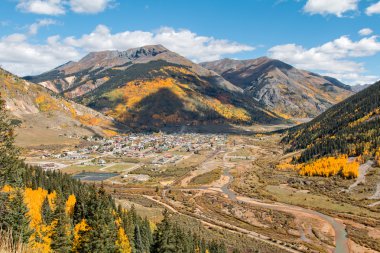 Silverton Colorado in Fall