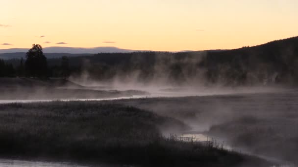 Медісон річки Sunrise — стокове відео