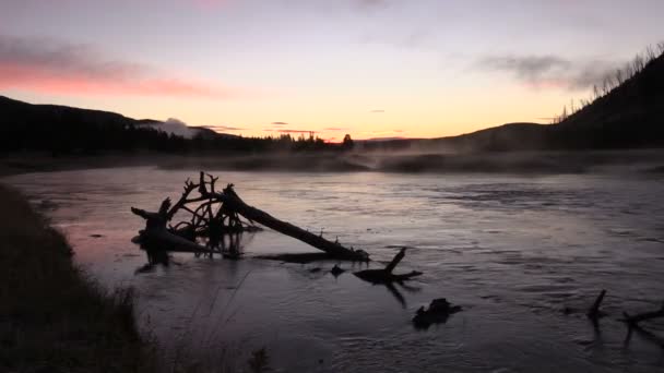 Медісон річки Sunrise — стокове відео