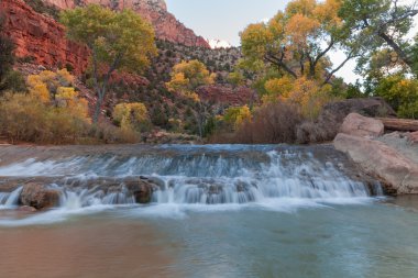 Virgin river Zion N.P. Güz
