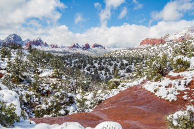 Sedona Arizona kış Lsdscape