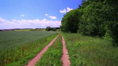 Ahşap olan bir alana yol