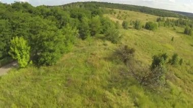 Scooter ahşap. Hava yaz saati