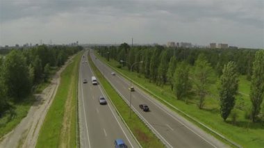 Uçuş yolu boyunca. Havadan görünümü