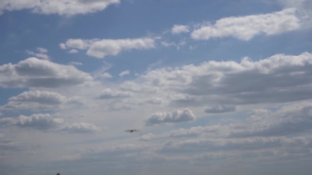 Киев Украина Июня 2021 Года Самолет 225 Мрия Самый Большой — стоковое видео