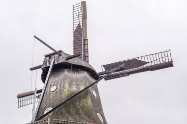 Potsdam Almanya 'daki eski ahşap fabrikası.