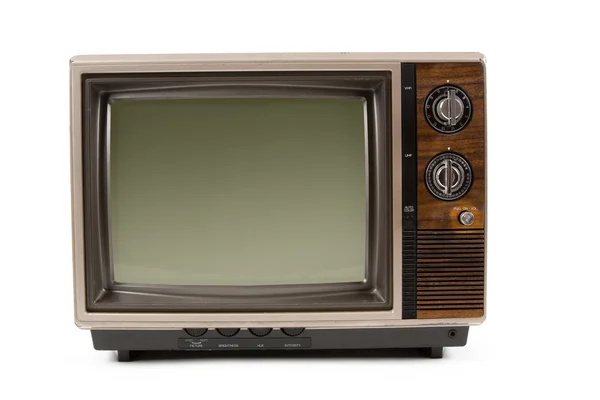 Televisione vecchio stile Immagine Stock
