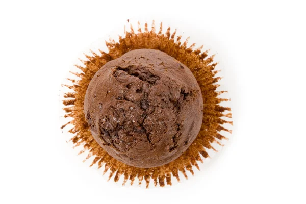 Muffin mit weißem Hintergrund — Stockfoto