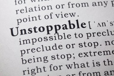 durdurulamaz tanımı