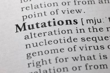 Sahte Sözlük, mutasyonların sözlük tanımı