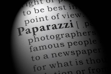 Sahte sözlük, paparazzilerin sözlük tanımı