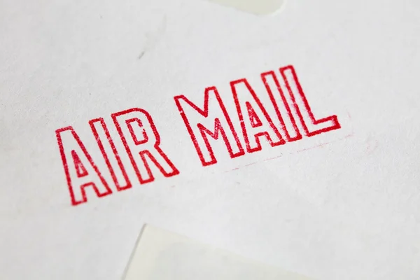 Air mail stamp — Stock Photo, Image