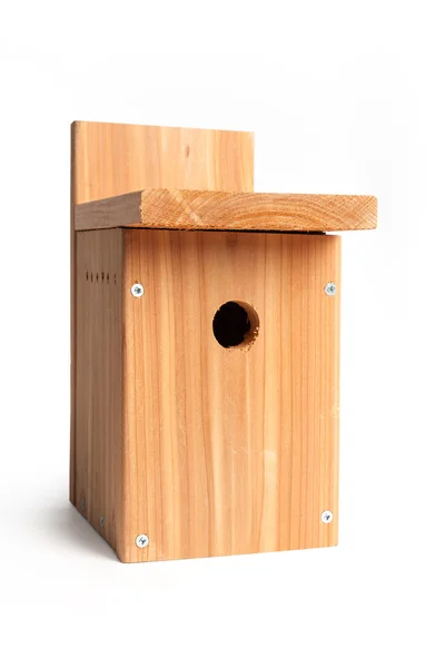 DIY birdhouse — Zdjęcie stockowe