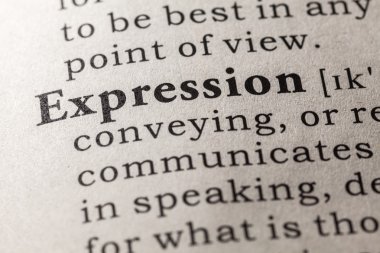 kelime ifade tanımı