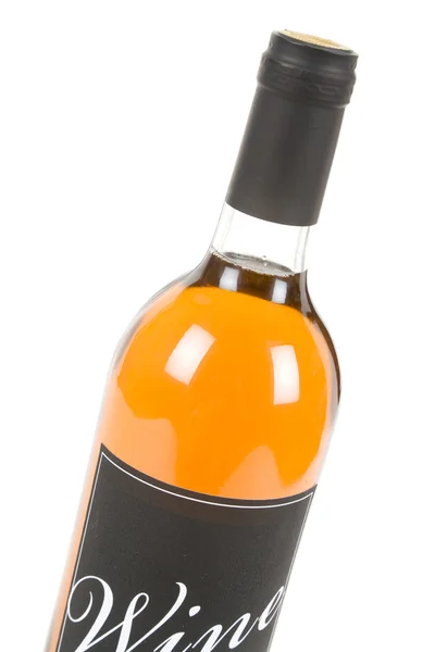 Botella de vino blanco — Foto de Stock