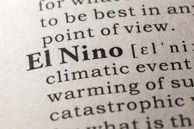 El Nino kelimesinin anlamını