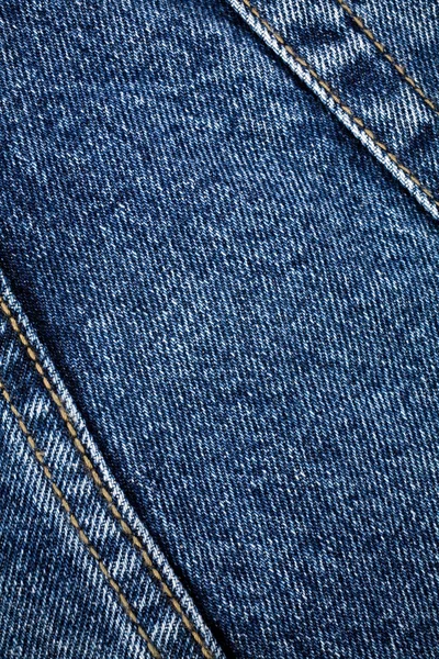 Blå jean närbild — Stockfoto