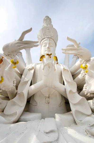 Estátua Quan Yin Deusa Misericórdia Bondade Compaixão — Fotografia de Stock