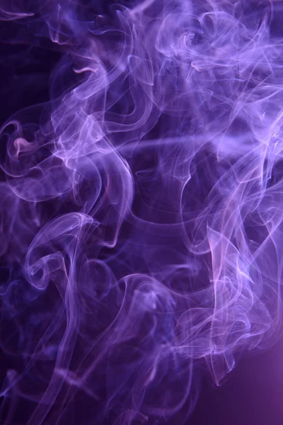 Красочный Дым Темном Фоне — стоковое фото
