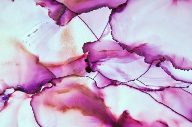 Soyut arkaplan. Alkol mürekkebi stili çiziyorum. Sıvı mermer dokusu. Modern sanat. Tabloya yakın çekim.