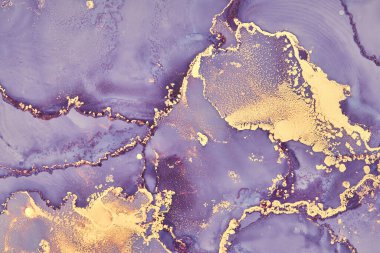 Soyut arkaplan. Alkol mürekkebi stili çiziyorum. Sıvı mermer dokusu. Modern sanat. Tabloya yakın çekim.