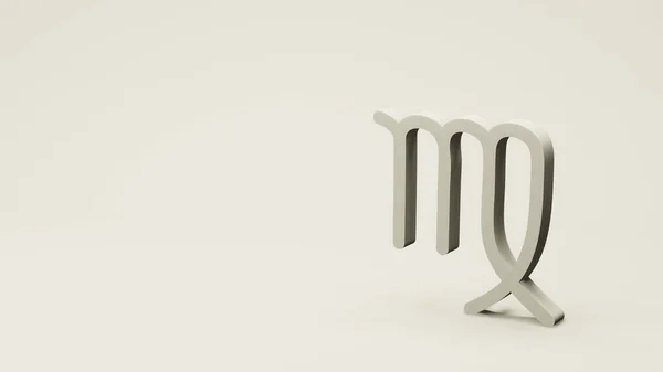 黄道帯のシンボル 3Dレンダリング — ストック写真
