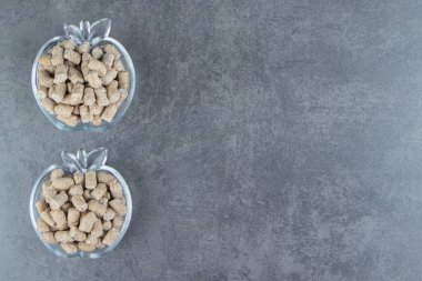 Çavdar gevreği tabakları. Yüksek kalite fotoğraf