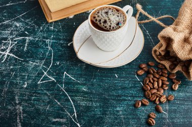 Fasulyeli kahve. Yüksek kalite fotoğraf