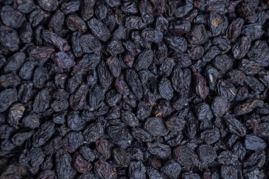 Kurutulmuş kuru üzüm arkaplanının kapatılması 