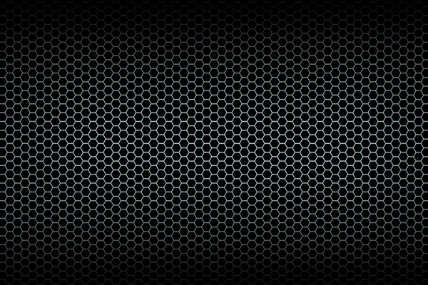 Black honeycomb background — Stock Photo, Image